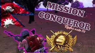 Mission CONQUEROR // Diamond Tier Montage // Part1 // GBPT Gaming // Redmi note 9s // Aim Assist Off