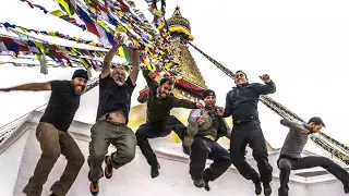 Royal Enfields Kathmandu to Thorong La Pass.