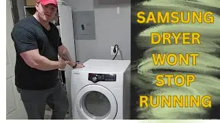 How To Stop Your Samsung Dryer From Constantly Running - Easy Fix!