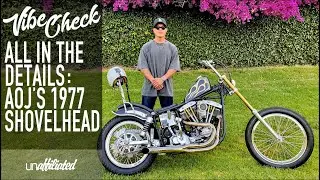 Проверка атмосферы — всё в деталях: Shovelhead 1977 года от AOJ