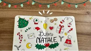 COME FARE DISEGNI DI NATALE FACILI 🎄 DOODLES NATALE 2024