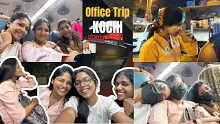 അങ്ങനെ ഞാനും വന്ദേ ഭാരതിൽ കയറി😎 |🚄 Office Trip to Kochi | A Mini Office Trip ✨