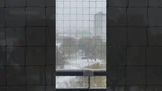 Let it snow!❄️🫠   #snowfall#Toronto2025#firstsnowfall