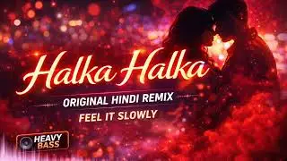  Halka Halka &ndash; Original Hindi Remix | Heavy Bass | Romantic Club Vibes 🔥