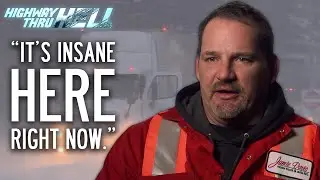 Unprepared Driver gets Stuck In Snow Strom | Highway Thru Hell