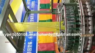 onion bag potato bag production line mesh leno loom