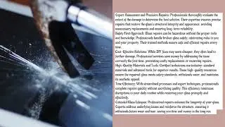Vista Glass South Tucson -Quick and Reliable Glass Repair Solutions in Sahuarita