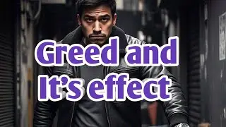 #inspiremedaily #greedandconsequences