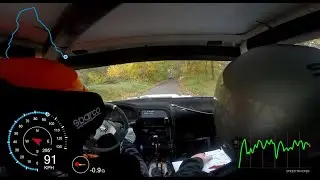 OS1 3.Rajd Wilka Wojtas\Michalski Nissan Sunny GTI