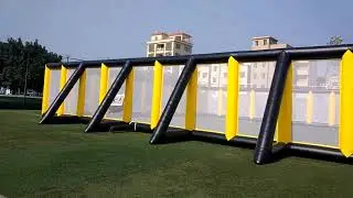 Huge inflatable football field inflatable paintball arena for sale Manufacturer