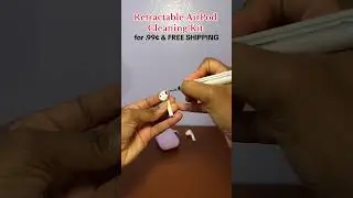 3 in 1 AirPod Cleaning Kit Under $1! #fok #airpods