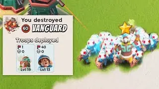 Defeating bases using only healing troops in Boom Beach!