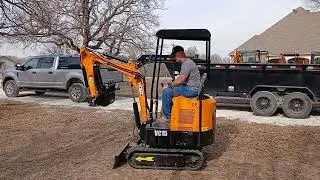 For sale 2026 mini excavator model VC 15 with a 15 horsepower gas engine $5500 cash 