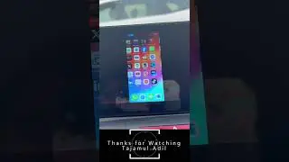 MIRROR your iPhone to CarPlay Screen! #shorts