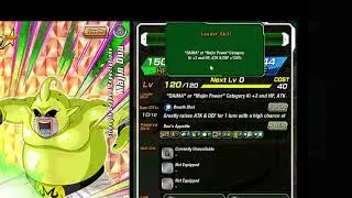 UR Majin Duu Dragon Ball Z Dokkan Battle 11th Anniversary Banner Unit Details Revealed