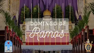 † Santa Missa - 2º Domingo da Paixão, Domingo de Ramos 08:00h – 24/03/2024