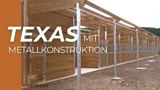 Stall das Modell TEXAS / Pferdestall - Aussenboxen