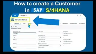 Как создать клиента в SAP S/4HANA Fiori | Пошаговое руководство | Обучение SAP S/4HANA