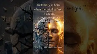 Stability Begins With Decision  #BiblicalWisdom #FaithMindset  #SpiritualGrowth  #viral #Shorts #Fyp