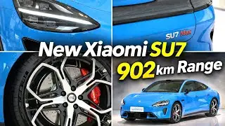 Новый Xiaomi SU7 2026 года с запасом хода 902 км замечен перед запуском в марте.