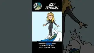 Izzy Henshall talks about her first #surfboards #surf #surfer #surfing #surfsession