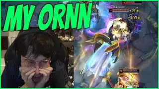 Zeus Doing Sally Ornn Combos & Delight Making Game Winning Flanks