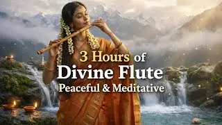 3 Hours Divine Flute Music 🪈 Peaceful Meditation | Deep Calm • Stress Relief • Healing Sounds