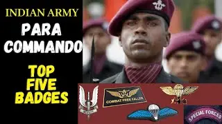 Top 5 Para Commando Badges