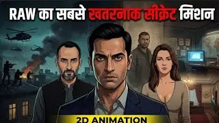 Kise RAW Ne Pakistan Me Ghuskar Isi Agent Ko Mara | 2D Animation | Operation Hornet 