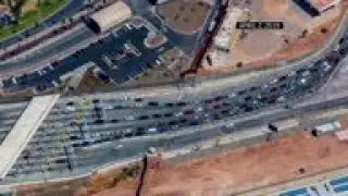 Commercial border crossing delayed for hours, days