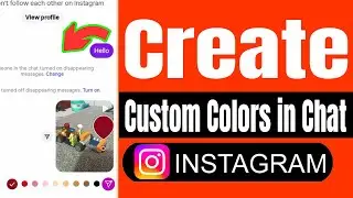 Как создавать собственные цвета в инструменте рисования в Instagram