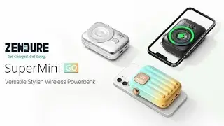 SuperMini GO: Versatile Stylish Wireless Powerbank
