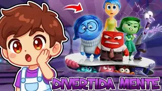 💜 fizemos o...PARKOUR DO DIVERTIDA MENTE no Roblox ! 🧠🤯🌈 (Inside out 2 obby)