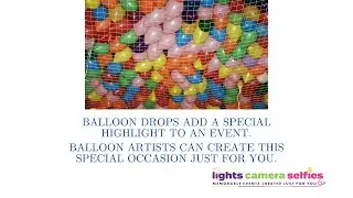 Glow In The Dark Balloon Drop, how would this look at your Prom, Homecoming or New Years Eve event?