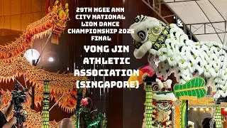 Watch the Lion Dance  from Yong Jin Athletic Association (Singapore) Jump Higher Than Ever!