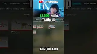 $1,000 Knife Trade up..