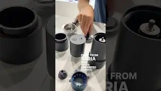 The new Varia Evo portable coffee grinder ☕️ #coffeegrinder #varia #campingcoffee #coffee