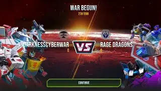 Transformers Earth Was alliance war DARKNESSCYBERWAR