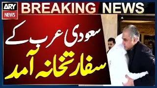 Interior Minister Mohsin Naqvi Visits Saudi Embassy