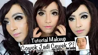 Tutorial Makeup Cowok Jadi Cewek?! | Ini vindy