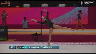 Anne-Leen Thorburn (NAM) FX: 2025 world championships QF 