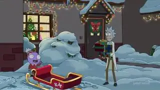 Rick saves Chrismas - Rick and Morty Clips Never Ricking Morty
