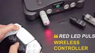 RetroScaler BlueRetro Wireless Game Controllers Adapter for Nintendo 64