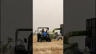 Powertrac Euro50 Performance On Jagatjit Straw Reaper