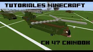 tutoriales Minecraft: CH 47 Chinook