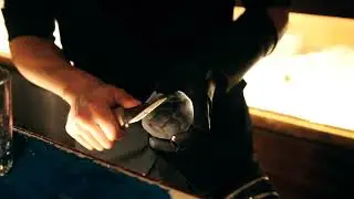 MJFLAIR 麥傑花式調酒 技術示範「分冰、削冰球」- Hugo(Mod Public Bar)