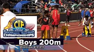 2022 TF - CIF-ss FINALS - 200 Meters (Boys, all 4 divisions)