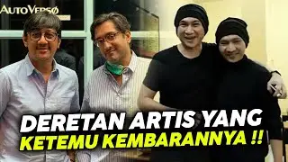 Momen 6 Artis Tanah Air Ketemu 'Kembaran' Orang Biasa, Mirip Tapi Tak Sama !!