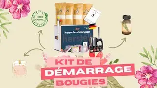 PRÉSENTATION DU KIT BOUGIES DIY SHARKIT POUR DÉBUTANT