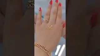 latest gold jewellery set #gold #altıntakı #goldaccessories #altin #ring